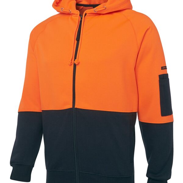 Hi Vis Fleecy Hoodie Thumbnail